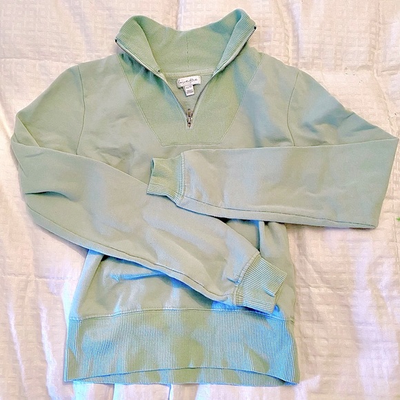 Collared zip-up fleece sweatshirt - Picture 1 of 1